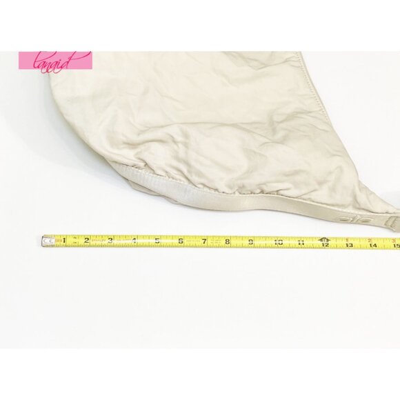 Alo Om The Go Gym Sling Bag Bone Cream Nude Large Weekend Shoulder Purse Tote - Picture 10 of 16